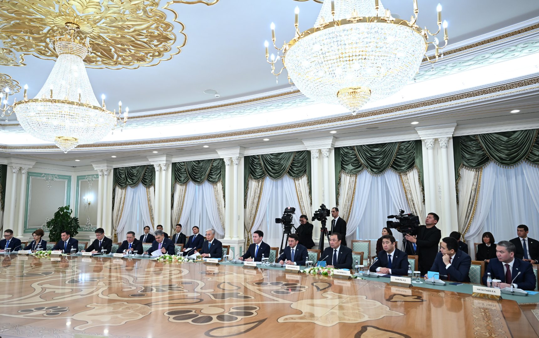 President Ilham Aliyev, President Kassym-Jomart Tokayev attend second meeting of Azerbaijan-Kazakhstan Supreme Interstate Council (PHOTO)