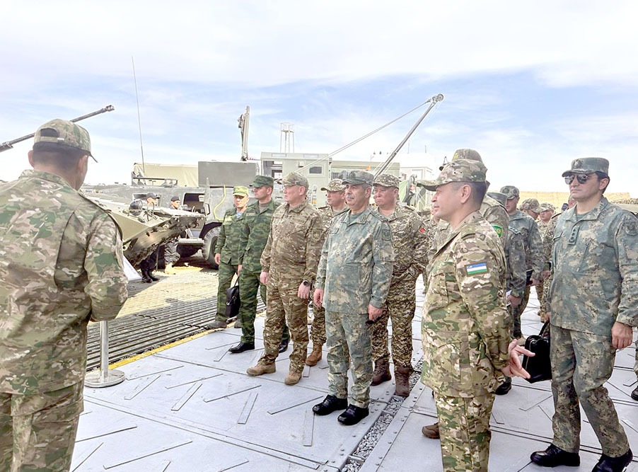 Azerbaijani servicemen joining drills with their Central Asian counterparts (PHOTO/VIDEO)