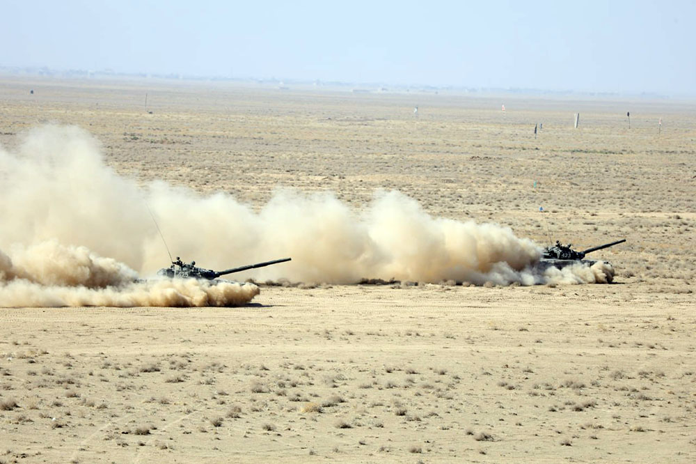 Azerbaijani servicemen joining drills with their Central Asian counterparts (PHOTO/VIDEO)