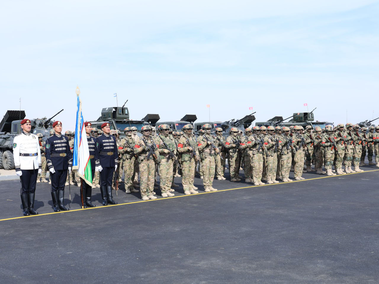 Azerbaijani servicemen joining drills with their Central Asian counterparts (PHOTO/VIDEO)