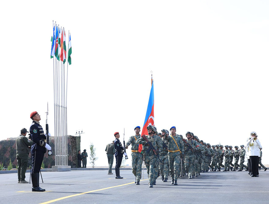 Azerbaijani servicemen joining drills with their Central Asian counterparts (PHOTO/VIDEO)