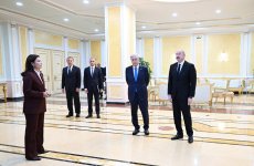 President Ilham Aliyev, President Kassym-Jomart Tokayev attend presentation of "Middle Corridor Development" joint project (PHOTO)