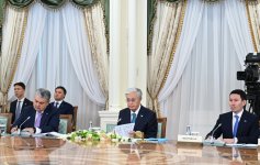President Ilham Aliyev, President Kassym-Jomart Tokayev attend second meeting of Azerbaijan-Kazakhstan Supreme Interstate Council (PHOTO)