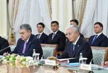 President Ilham Aliyev, President Kassym-Jomart Tokayev attend second meeting of Azerbaijan-Kazakhstan Supreme Interstate Council (PHOTO)