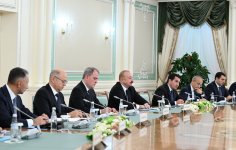 President Ilham Aliyev, President Kassym-Jomart Tokayev attend second meeting of Azerbaijan-Kazakhstan Supreme Interstate Council (PHOTO)