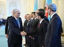 Astana hosts official welcome ceremony for President Ilham Aliyev (PHOTO)