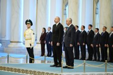 Astana hosts official welcome ceremony for President Ilham Aliyev (PHOTO)