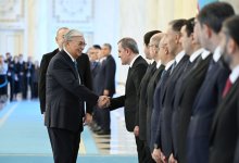 Astana hosts official welcome ceremony for President Ilham Aliyev (PHOTO)