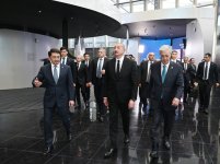 President Ilham Aliyev, President Kassym-Jomart Tokayev visit “Alem.ai” International Artificial Intelligence Center in Astana (PHOTO/VIDEO)