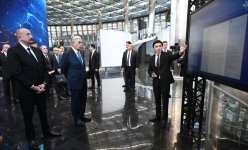 President Ilham Aliyev, President Kassym-Jomart Tokayev visit “Alem.ai” International Artificial Intelligence Center in Astana (PHOTO/VIDEO)
