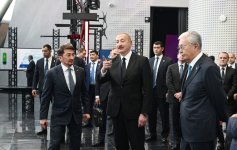 President Ilham Aliyev, President Kassym-Jomart Tokayev visit “Alem.ai” International Artificial Intelligence Center in Astana (PHOTO/VIDEO)