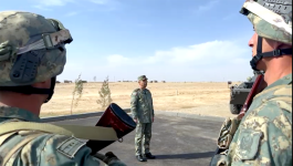 Azerbaijani defense minister meets with “Unity-2025” drills compatriots (PHOTO/VIDEO)