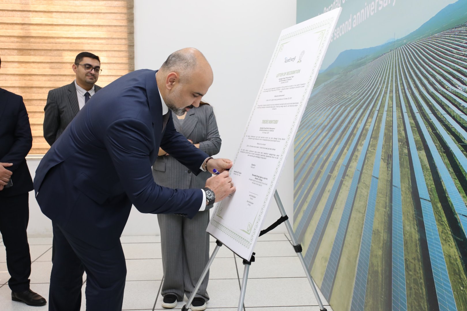 Azerbaijan tallies up two years of production at Garadagh solar power plant (PHOTO)