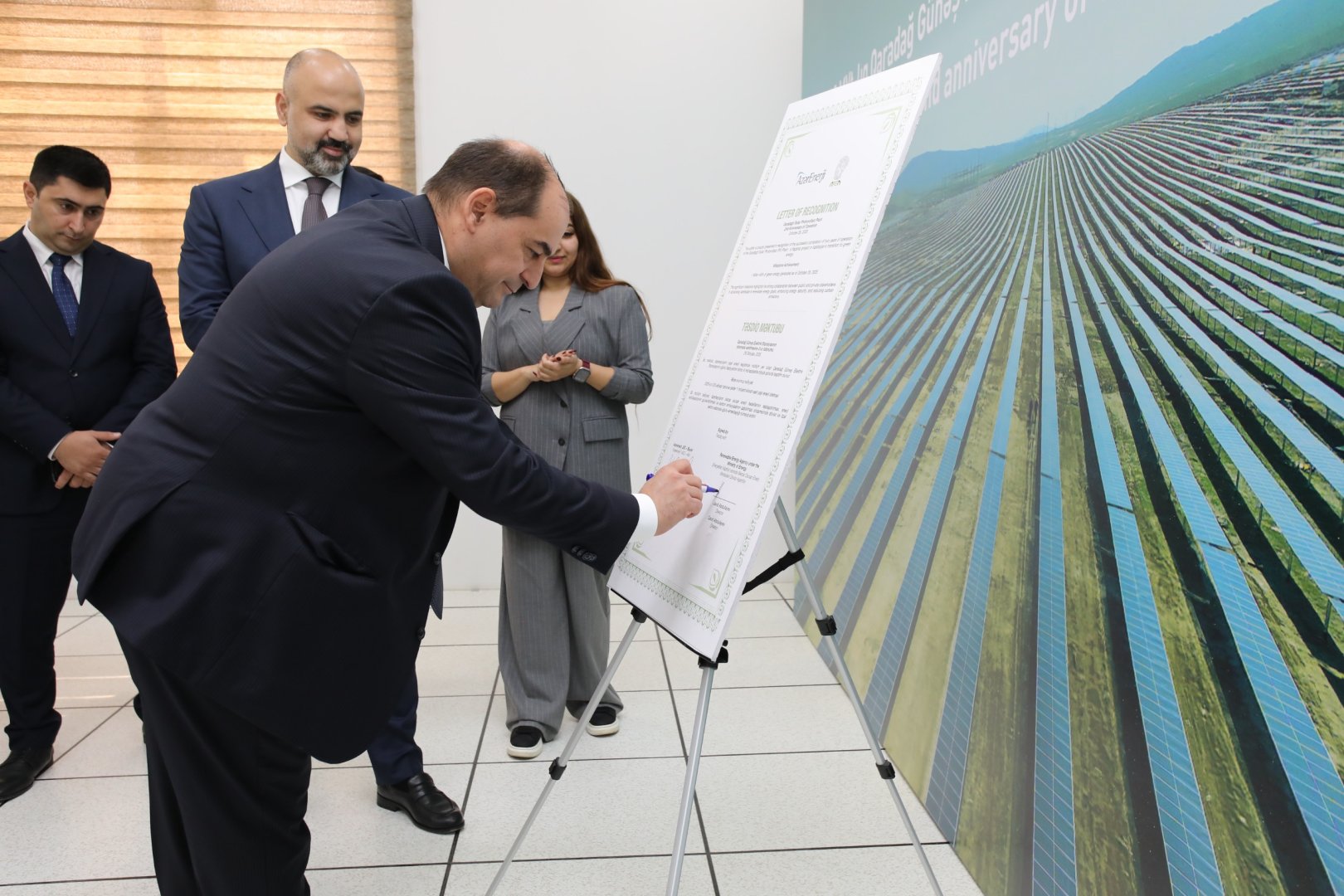 Azerbaijan tallies up two years of production at Garadagh solar power plant (PHOTO)