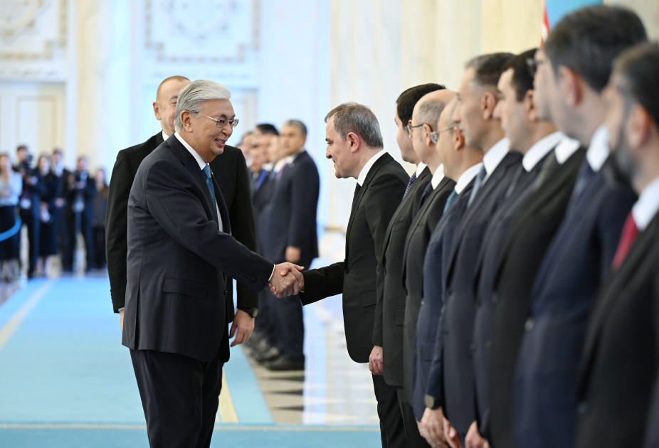Astana hosts official welcome ceremony for President Ilham Aliyev (PHOTO)