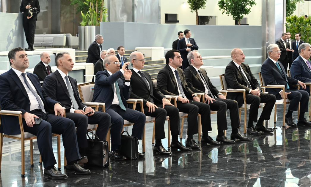 President Ilham Aliyev, President Kassym-Jomart Tokayev visit “Alem.ai” International Artificial Intelligence Center in Astana (PHOTO/VIDEO)