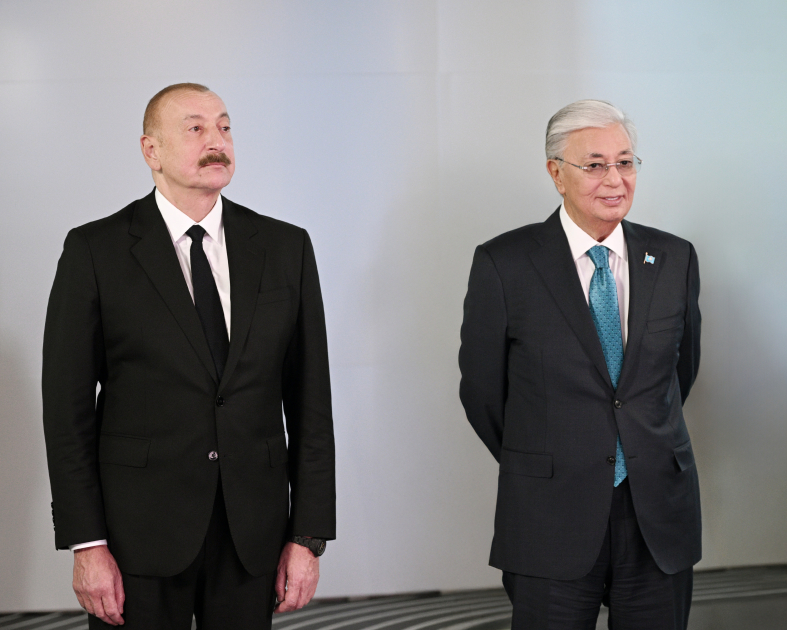 President Ilham Aliyev, President Kassym-Jomart Tokayev visit “Alem.ai” International Artificial Intelligence Center in Astana (PHOTO/VIDEO)