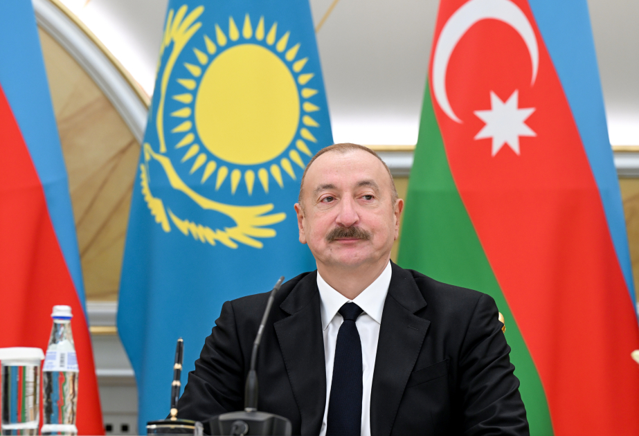 Kazakhstan confidently moving toward development and modernization - President Ilham Aliyev