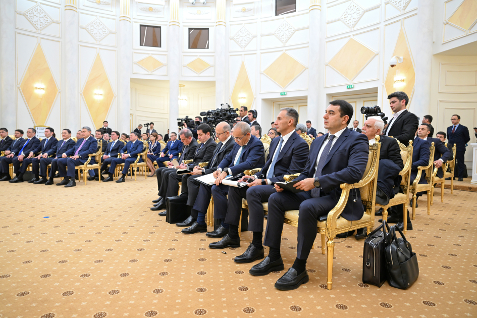 President Ilham Aliyev, President Kassym-Jomart Tokayev make press statements (PHOTO)
