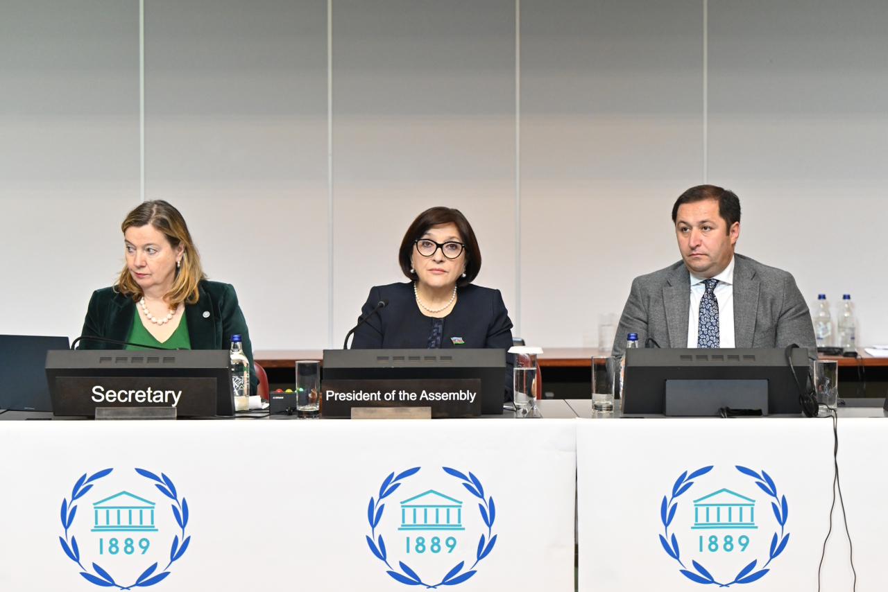 Azerbaijani Parliament speaker chairs key debates at 151st IPU Assembly in Geneva (PHOTO)