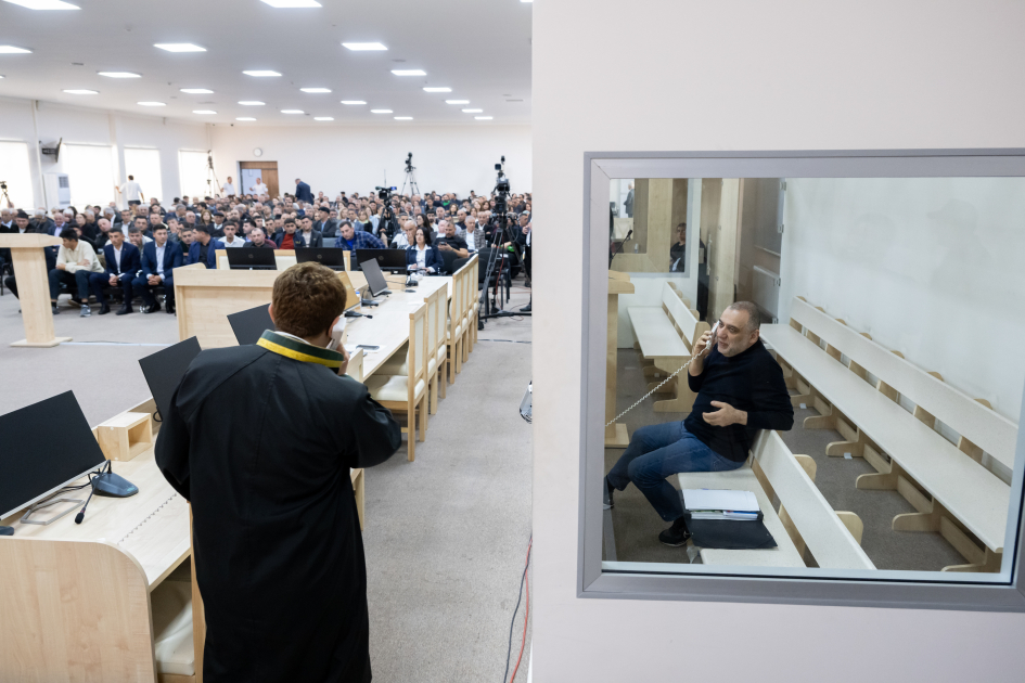 Azerbaijan's Baku court continues hearing on Ruben Vardanyan's criminal case (PHOTO)