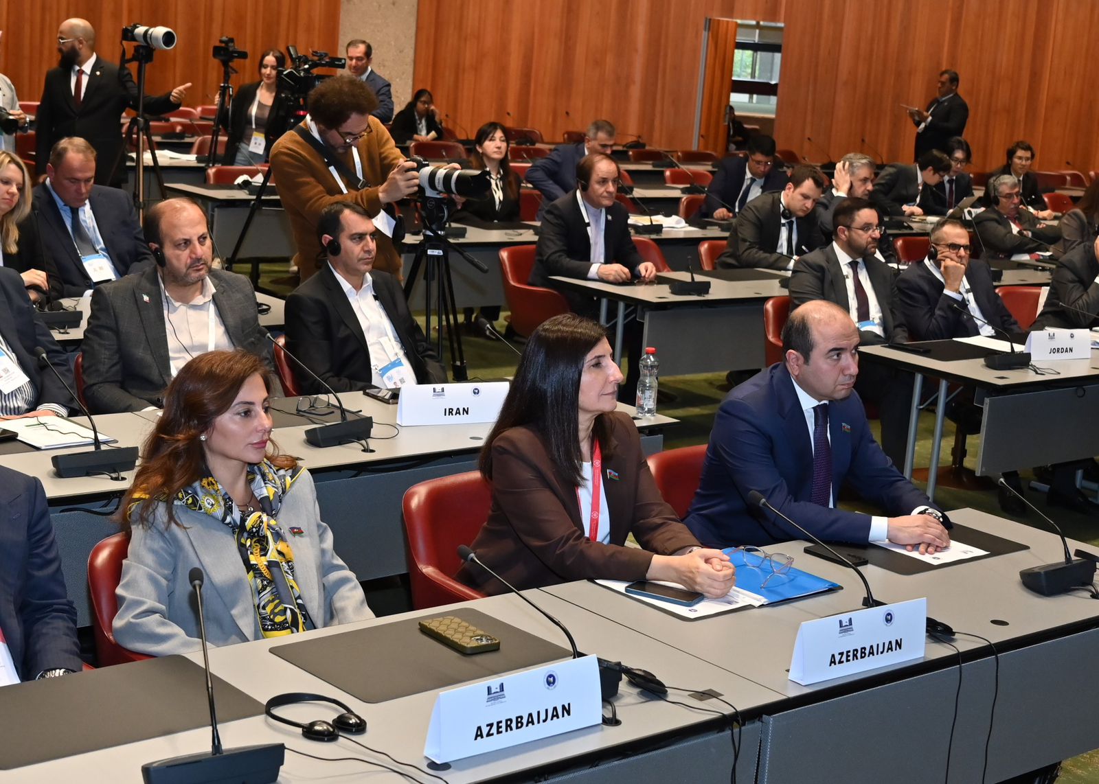 Azerbaijani parliamentary delegates deliver speeches at 151st IPU Assembly debates (PHOTO)
