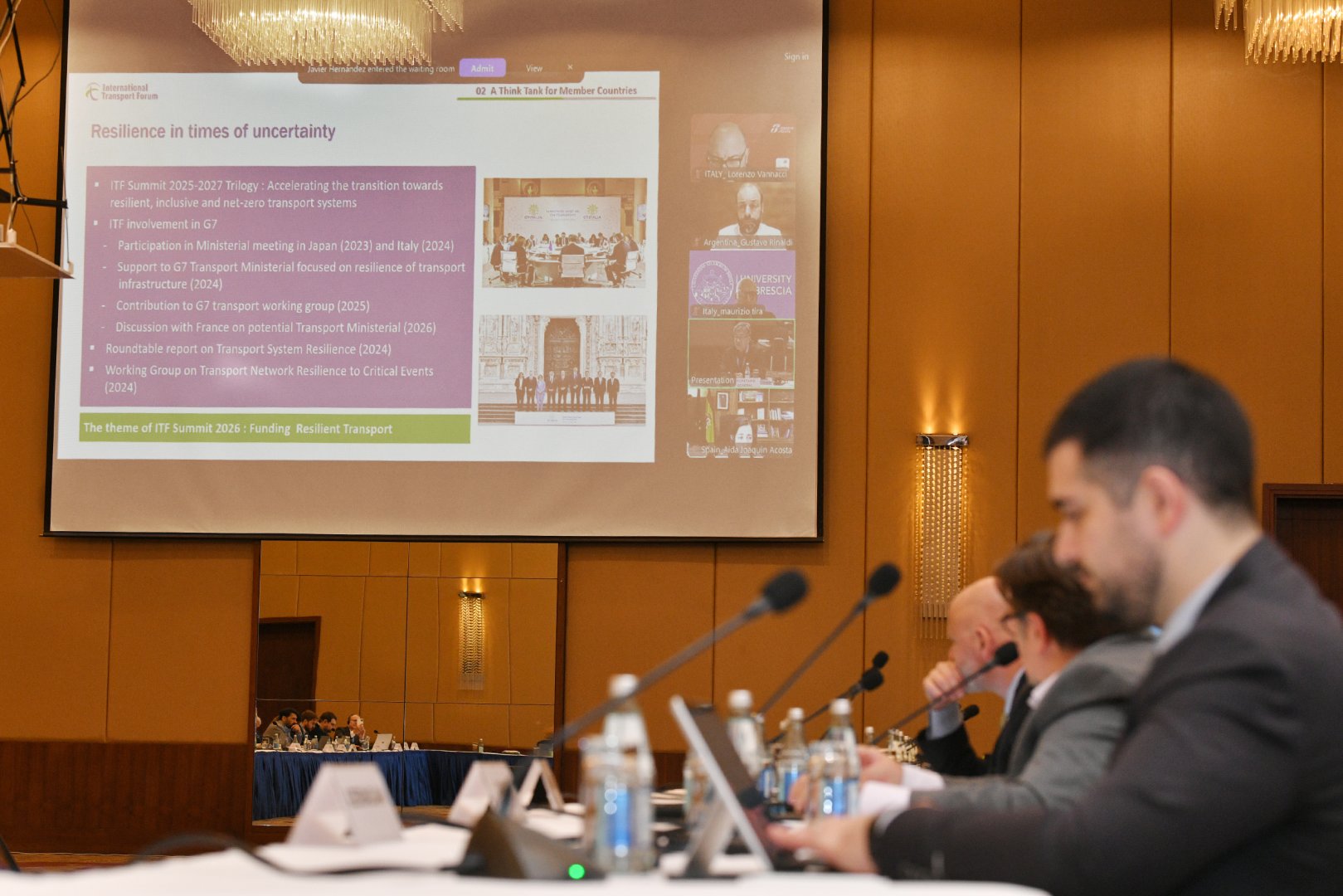 Azerbaijan's Baku sets stage for Int'l Transport Forum sessions (PHOTO)