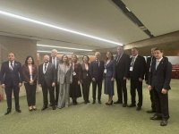 Azerbaijani parliamentary delegates deliver speeches at 151st IPU Assembly debates (PHOTO)