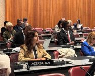 Azerbaijani parliamentary delegates deliver speeches at 151st IPU Assembly debates (PHOTO)