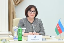 Azerbaijani Parliament speaker meets with Estonian FM (PHOTO)