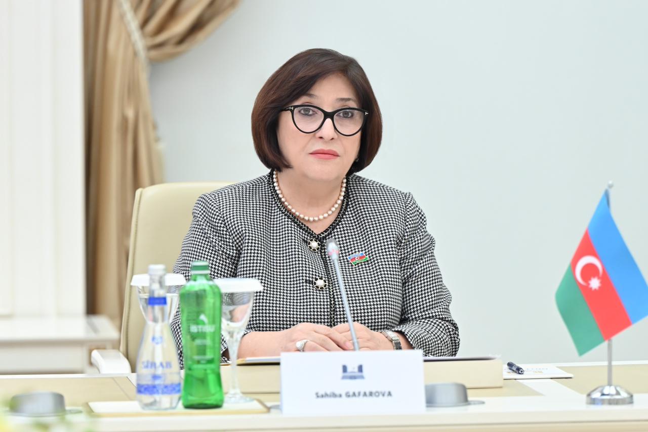 Azerbaijani Parliament speaker meets with Estonian FM (PHOTO)