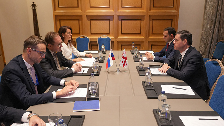 Georgia, Slovakia sign deal to enhance economic cooperation