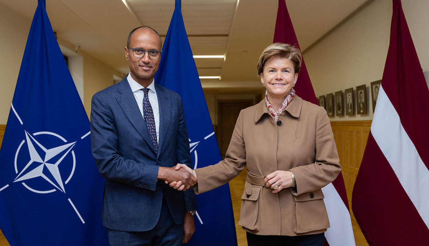 Latvia and NATO discuss strengthening defense and cyber capabilities