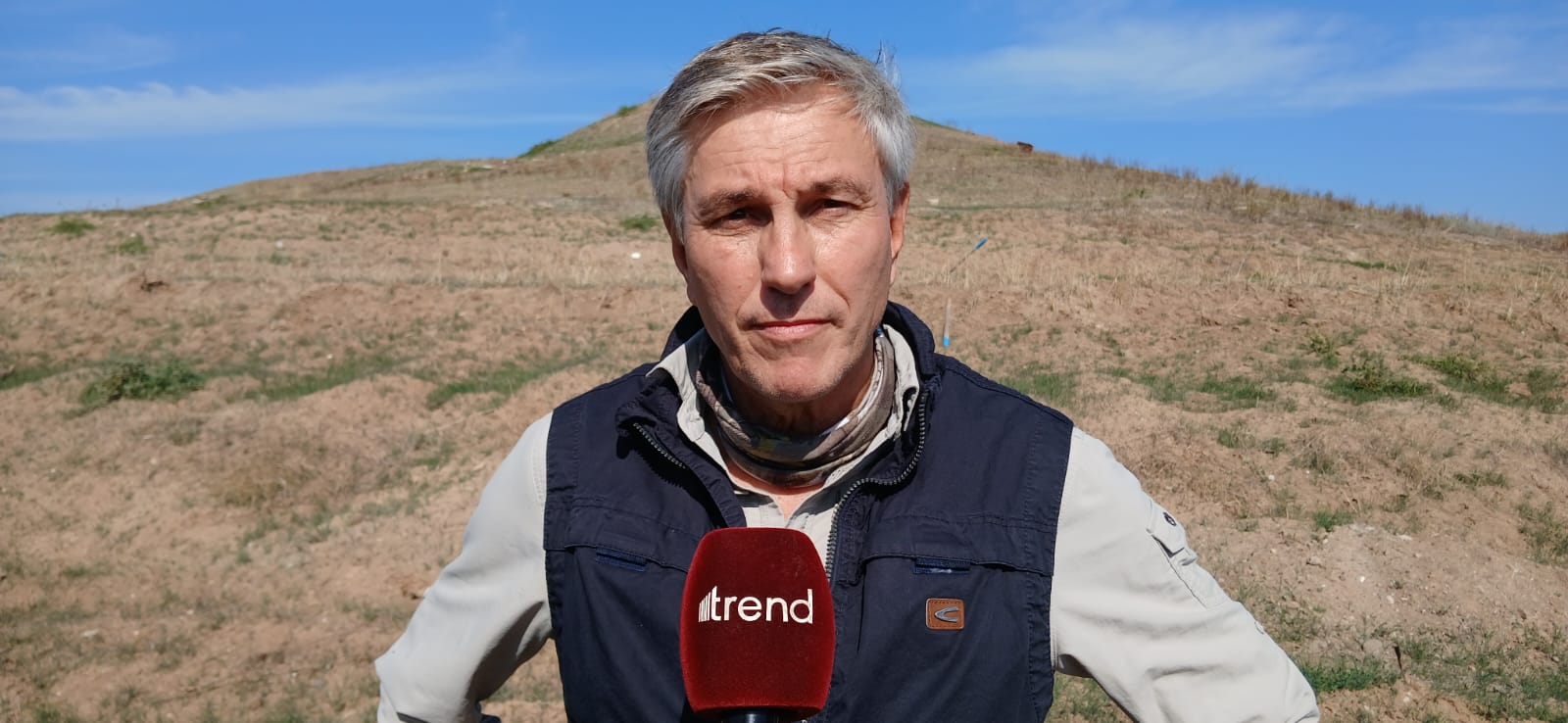 German traveler hopes for full mine clearance in Azerbaijani Karabakh and East Zangazur