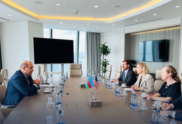 Azerbaijan's special presidential rep, U.S. Chargé d'Affaires debate visit to liberated areas (PHOTO)