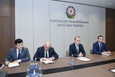 Azerbaijani foreign minister receives OTS secretary general