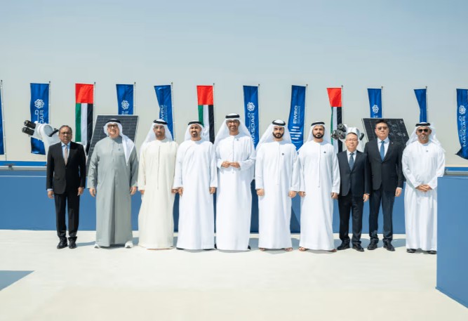 Masdar, EWEC unveil record-breaking solar and storage project