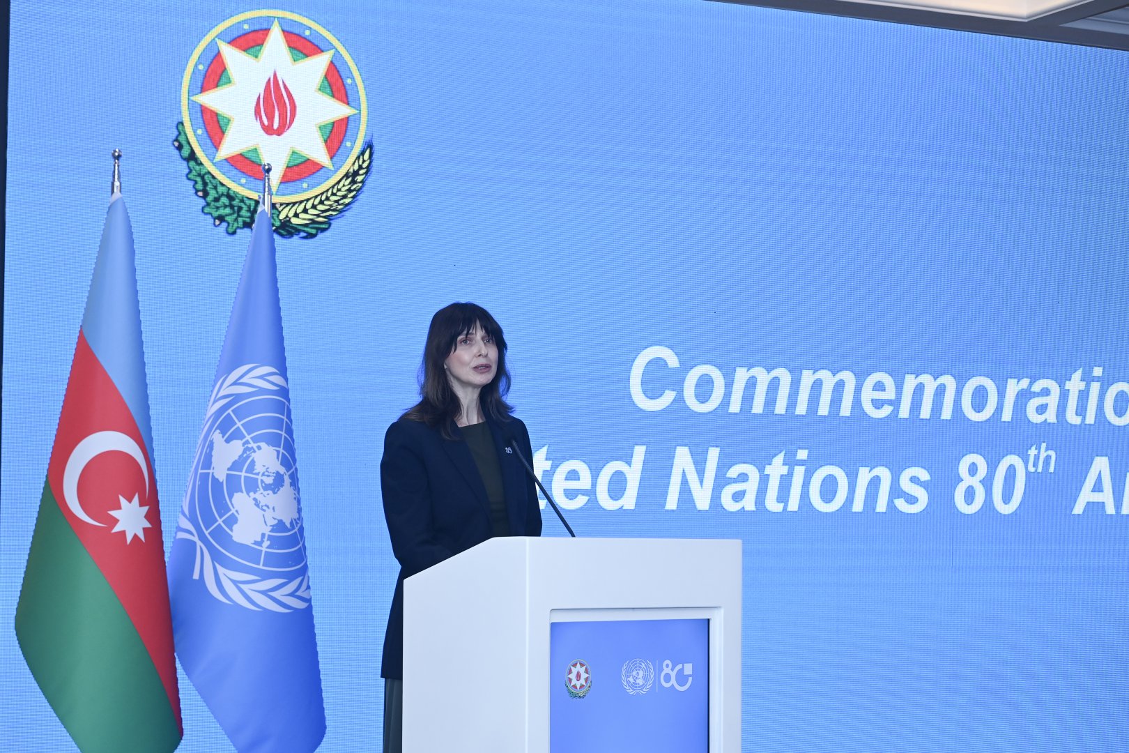 Azerbaijani FM highlights UN’s role in global diplomacy at 80th anniversary event in Baku (PHOTO)