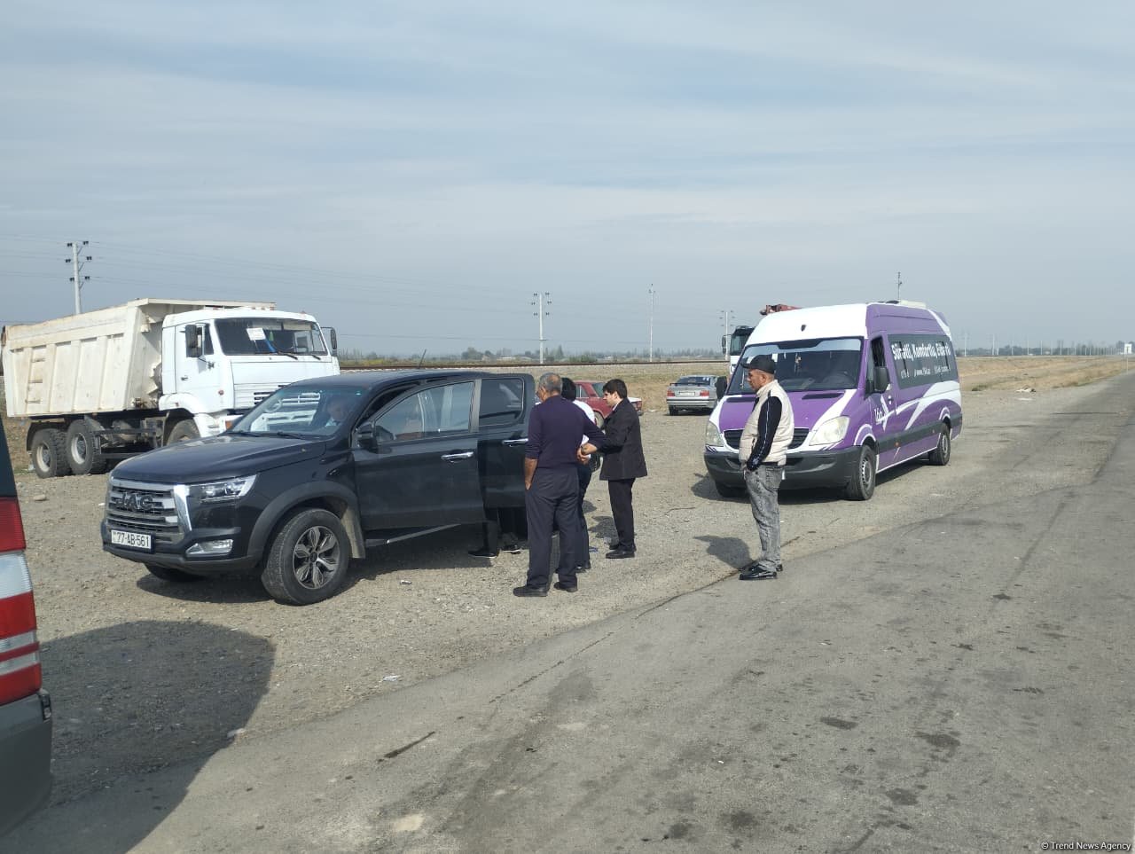 New group of ex-IDPs hits road for Seyidbayli, Dashbulagh villages in Azerbaijan's Khojaly (PHOTO)