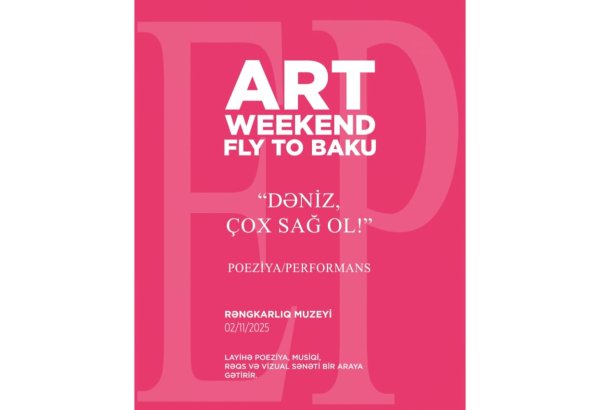 Art Weekend set to roll out "Thank you, Sea!" project in Baku (VIDEO)