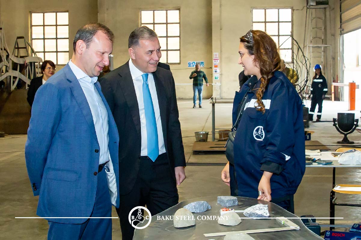When steel becomes art. 2nd International Baku Steel Art Symposium has started in Baku (PHOTO)