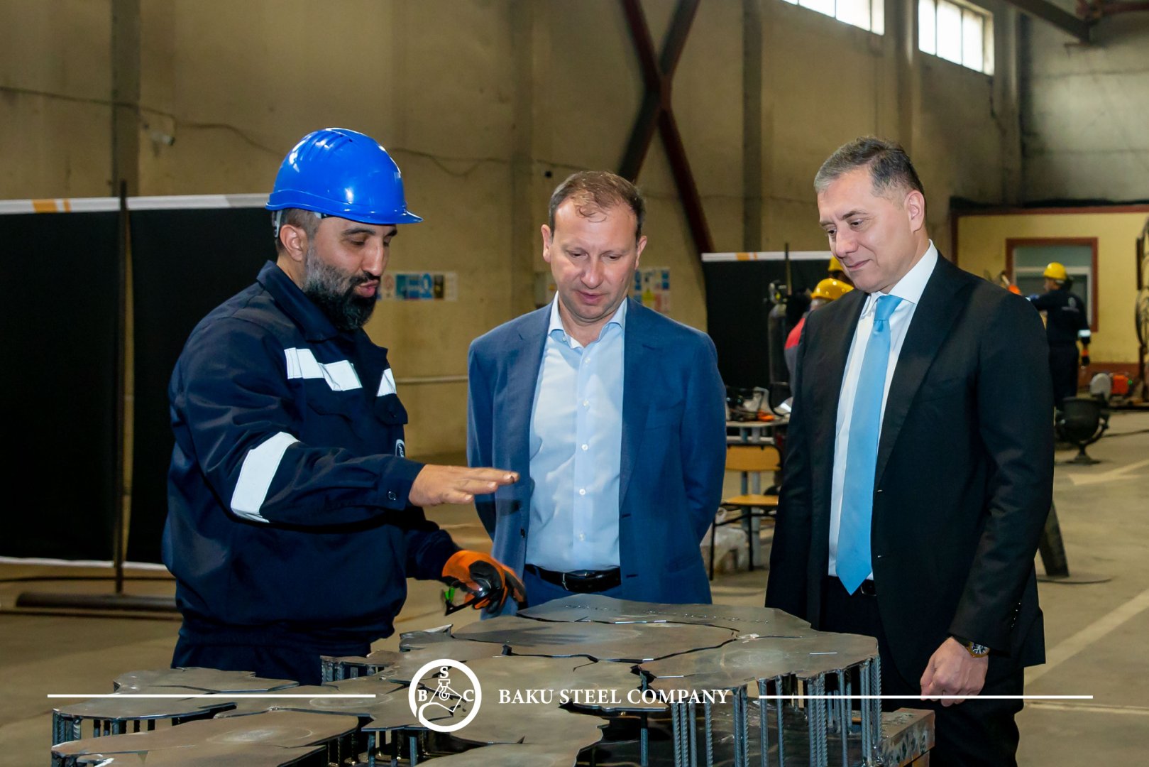 When steel becomes art. 2nd International Baku Steel Art Symposium has started in Baku (PHOTO)
