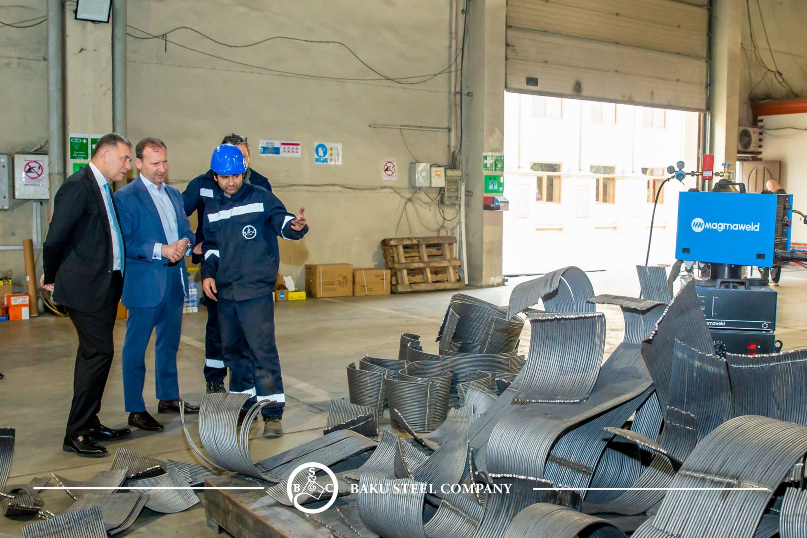 When steel becomes art. 2nd International Baku Steel Art Symposium has started in Baku (PHOTO)