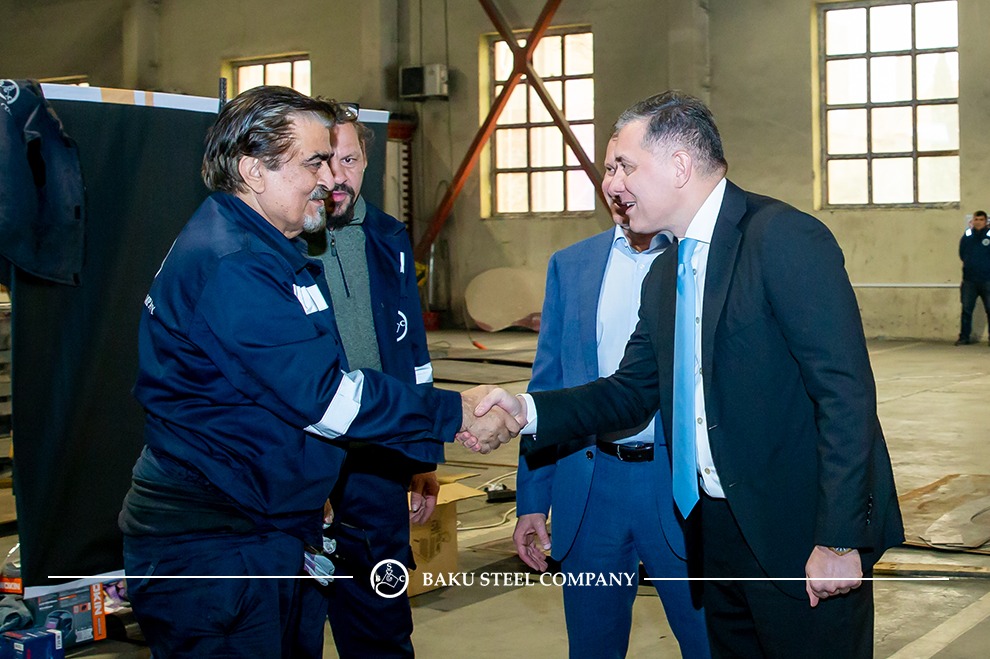 When steel becomes art. 2nd International Baku Steel Art Symposium has started in Baku (PHOTO)