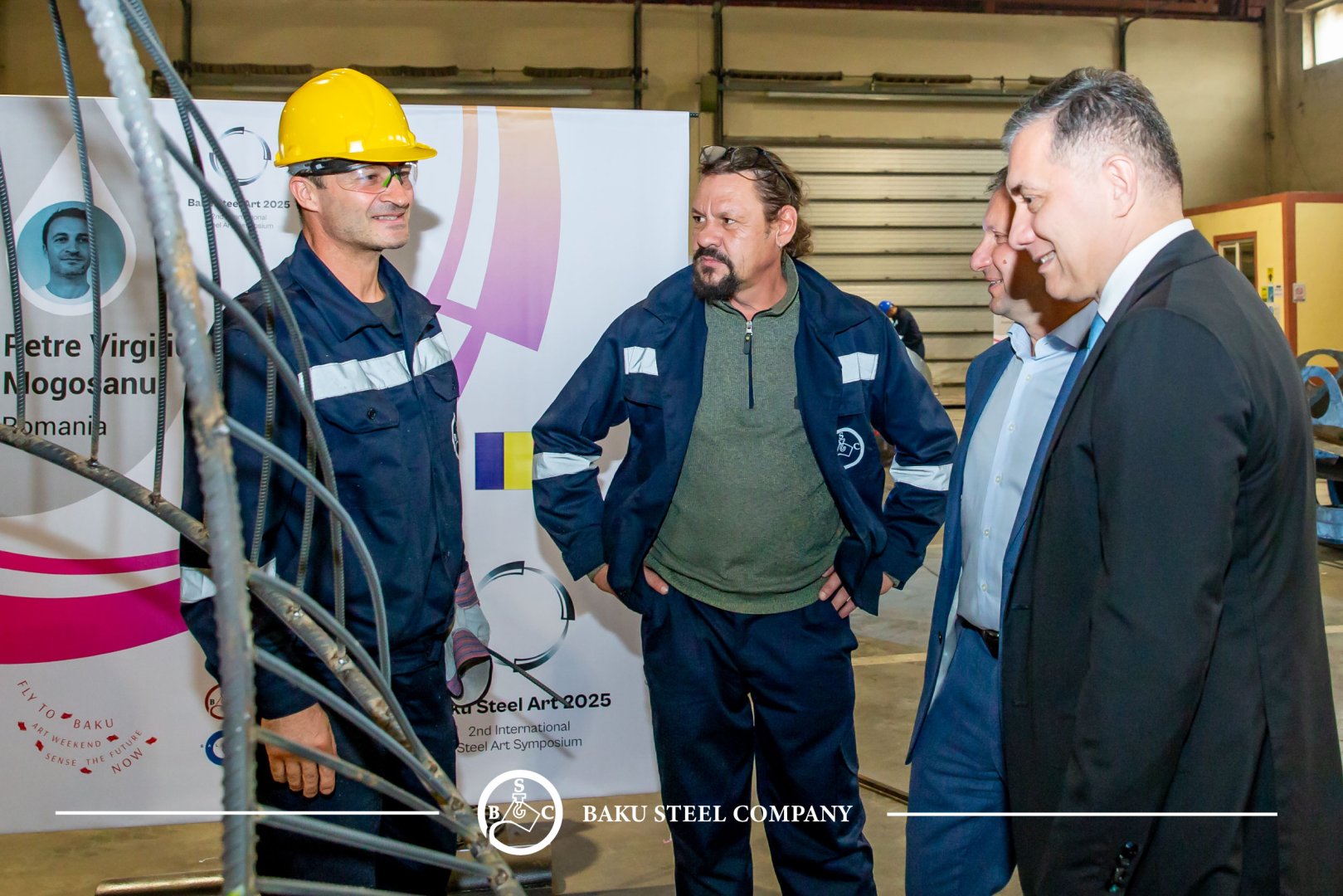 When steel becomes art. 2nd International Baku Steel Art Symposium has started in Baku (PHOTO)