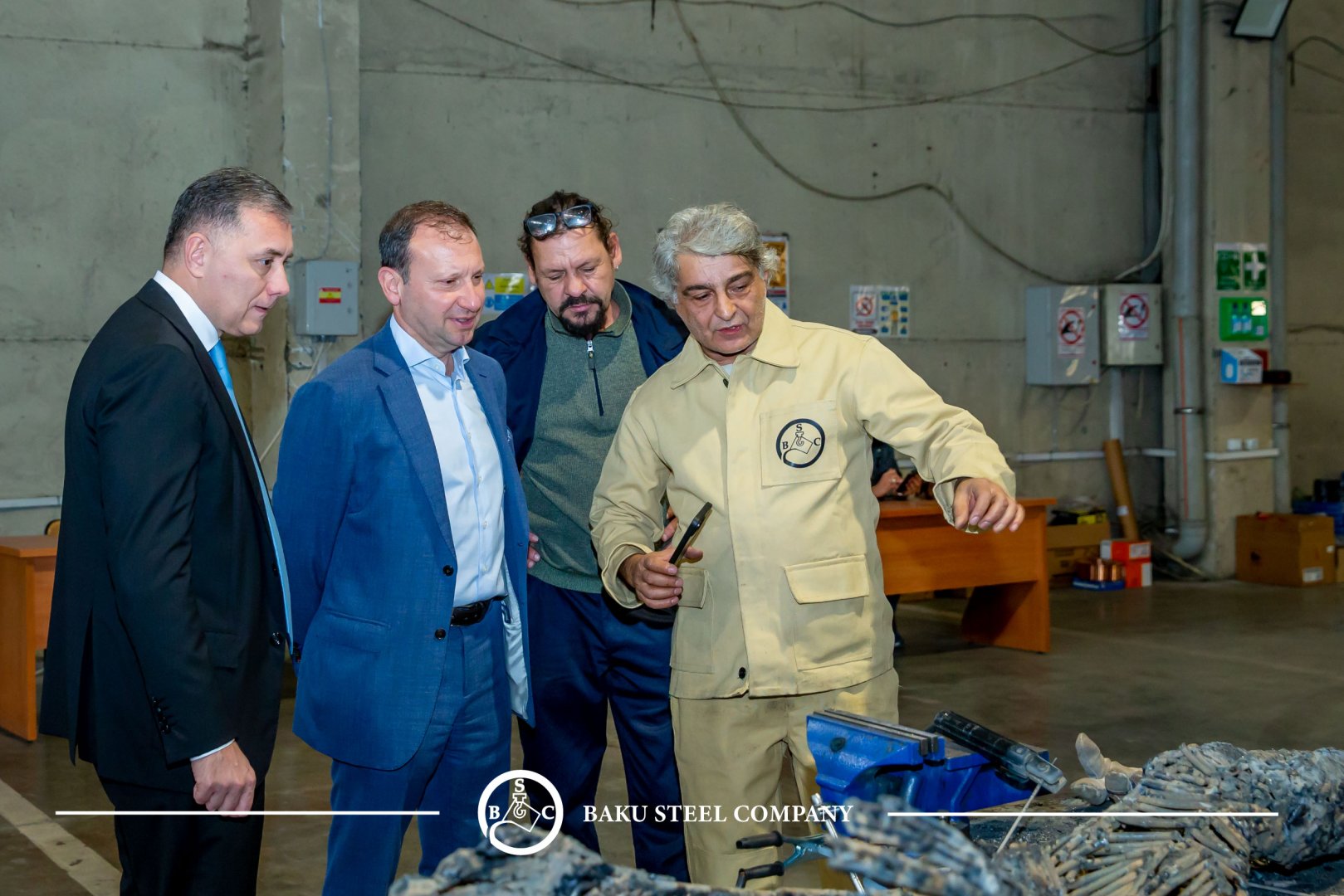 When steel becomes art. 2nd International Baku Steel Art Symposium has started in Baku (PHOTO)