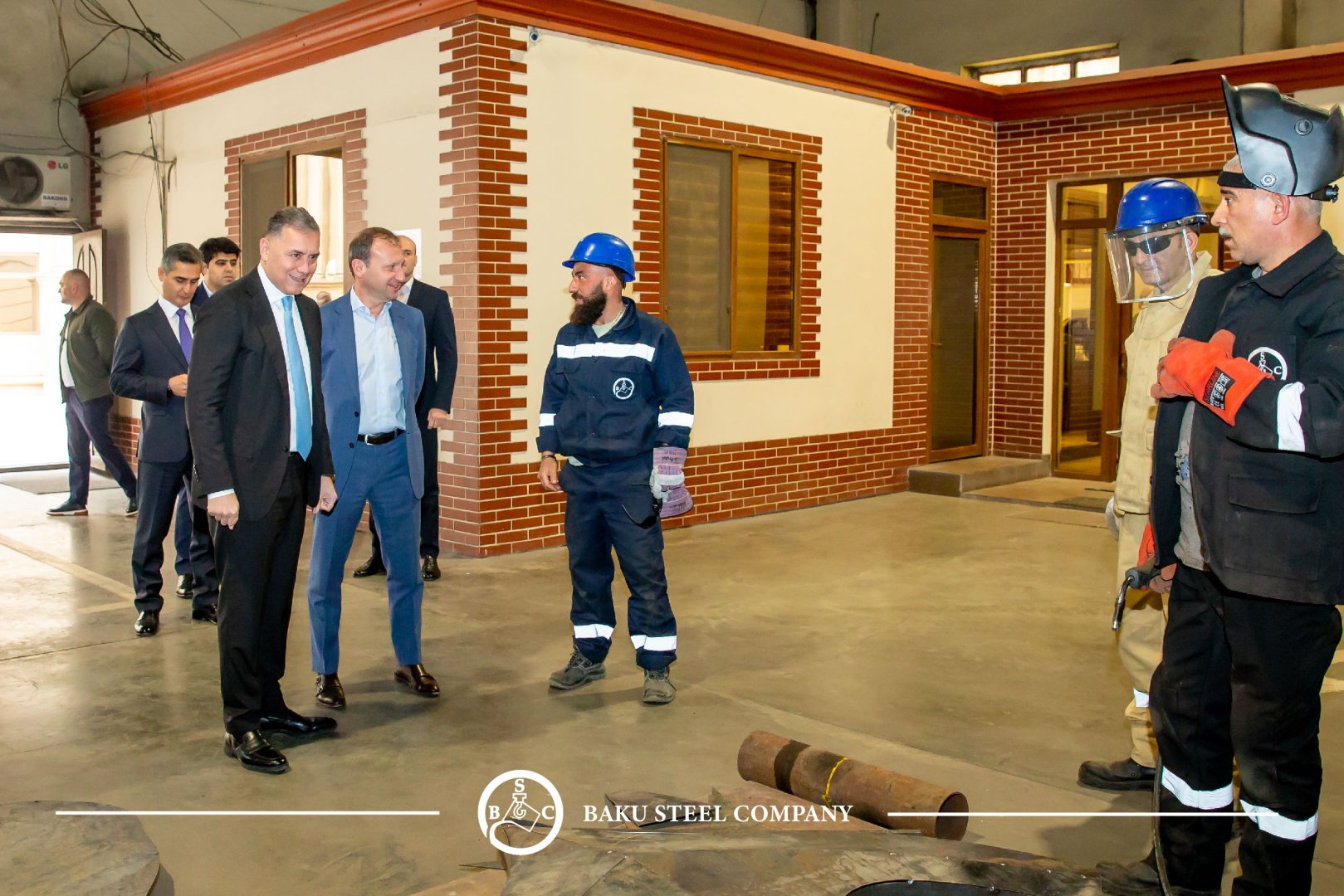 When steel becomes art. 2nd International Baku Steel Art Symposium has started in Baku (PHOTO)