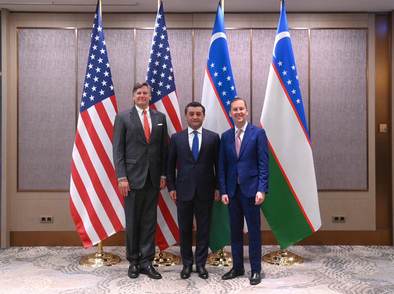 Uzbekistan, U.S. explore cooperation in trade, diplomacy, and security
