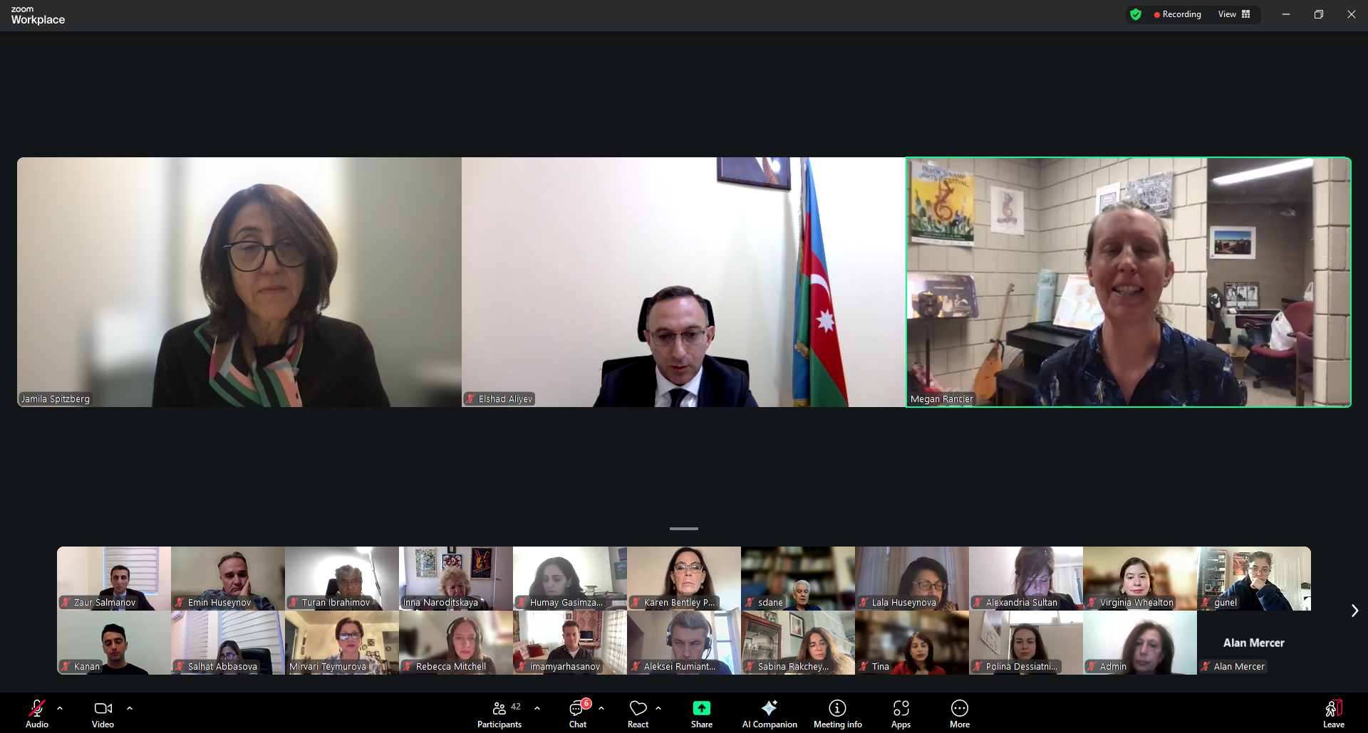 Conference on Azerbaijani musicologist in U.S. comes to successful close (PHOTO)