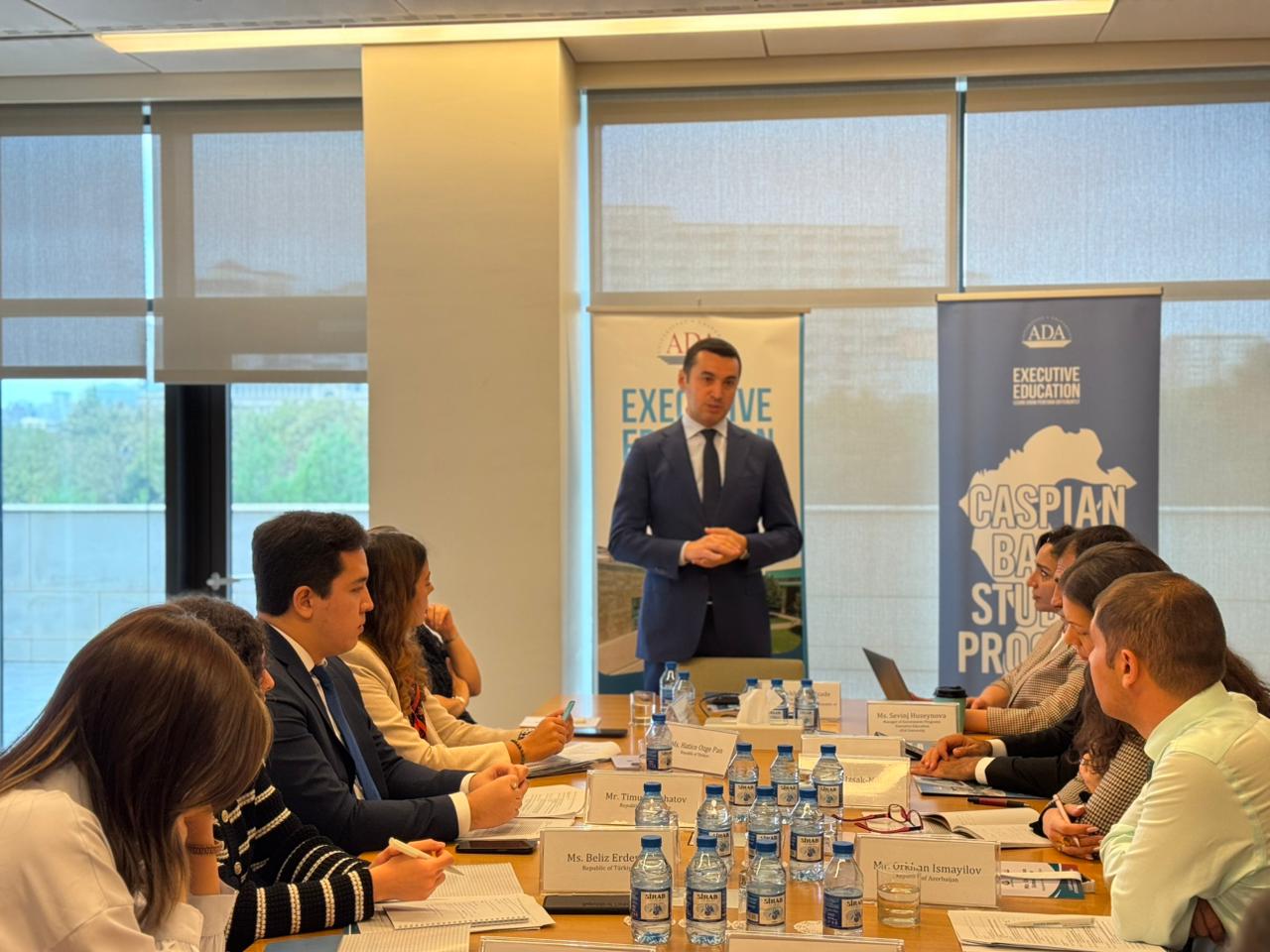 Caspian Basin Studies program convenes OTS member and observer nation diplomats (PHOTO)